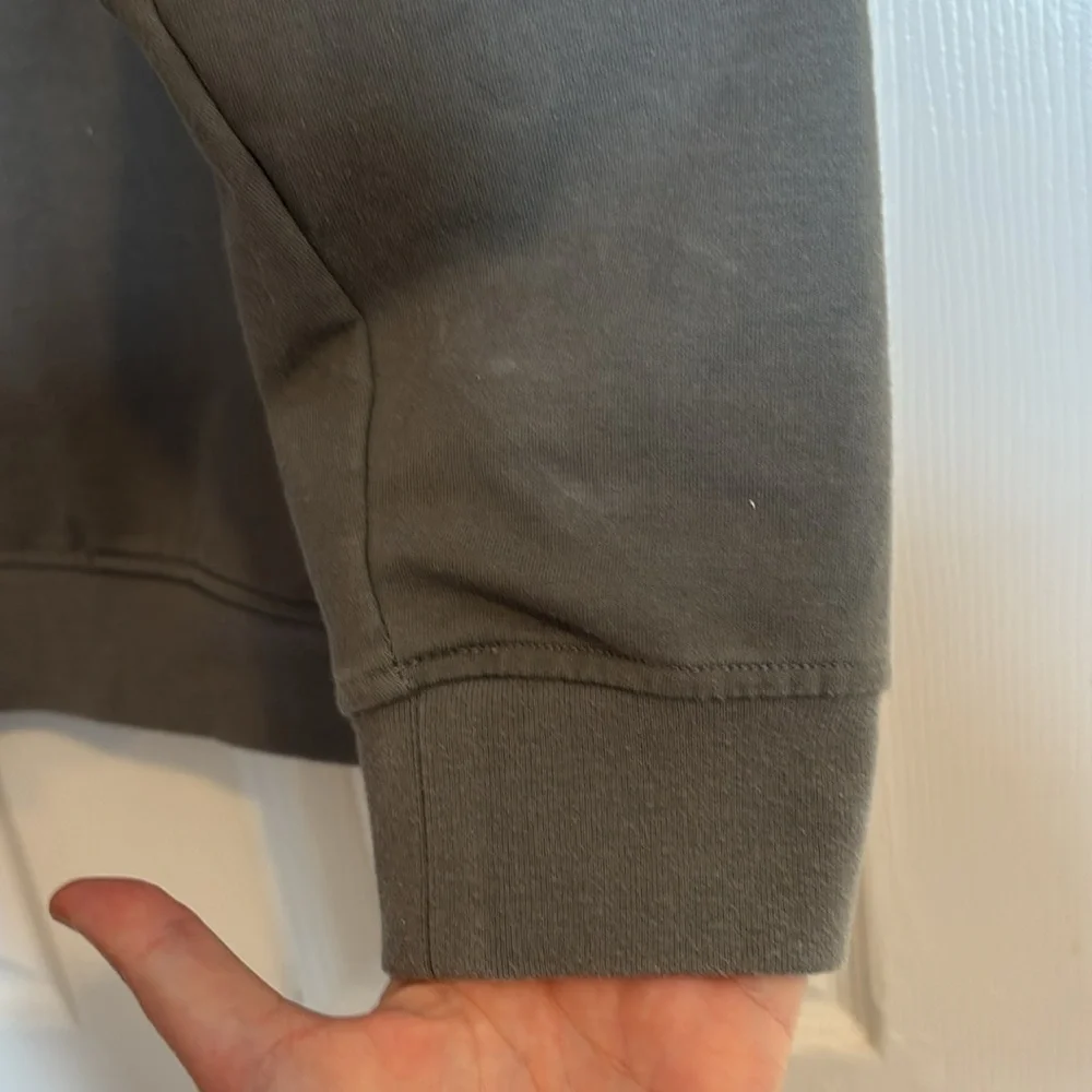 Cuts Clothing Greenish Gray Hooded Sweatshirt - Picture 6 of 9